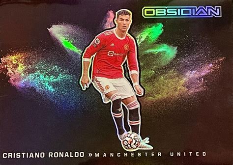 Panini Obsidian Black Colorblast Cristiano Ronaldo For