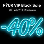 PŸUR Black Week Special Dauerhaft bis zu 40 Rabatt MonsterDealz de