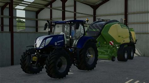 Pack New Holland T7 édité V1000 Fs25 Mod Farming Simulator 22 Mod