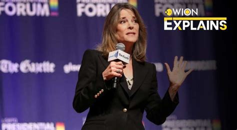 Explained Who Is Marianne Williamson First Democrat To Challenge Biden For 2024 World News