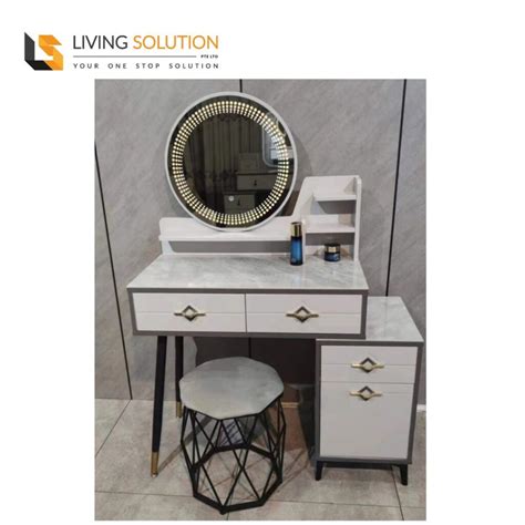 Meri Dressing Table Dresser Table Living Solution Pte Ltd