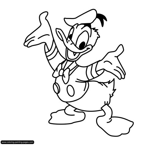 Dessins Gratuits Colorier Coloriage Donald Duck Imprimer Sexiz Pix