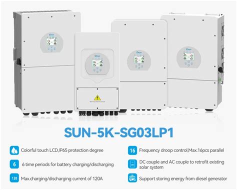 Deye Solar Power System Inverter 5kw Deye Hybrid Single Phase Home Solar Inverter Buy 5kw Deye