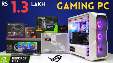 Rs Lakh Gaming Pc Build Rog Ryzen Gtx Ti