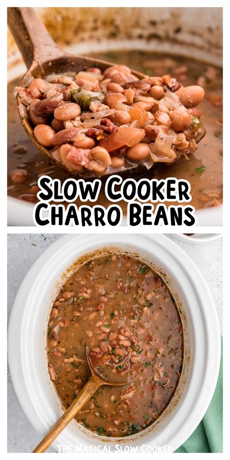 Slow Cooker Charro Beans The Magical Slow Cooker