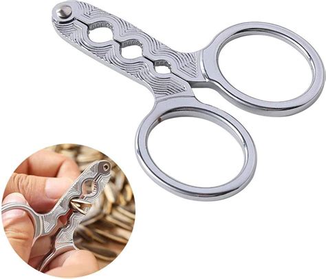 Nut Cracker Tool Melon Seed Plier Multifunctional Stainless Steel Nut