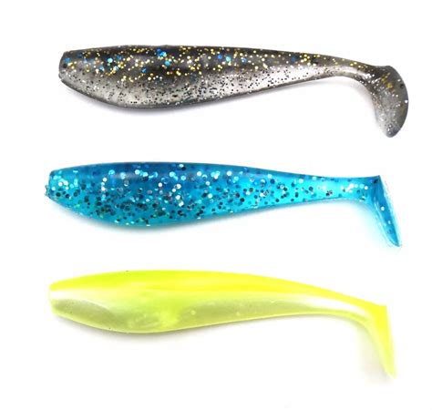 5pcslot Soft Lure 80mm 45g Wobblers Fishing Lures Swimbaits Silicone