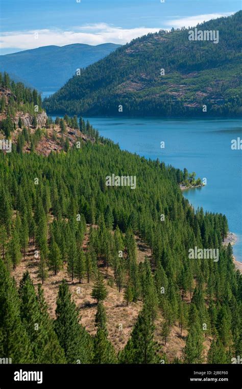 Lake Koocanusa in Montana, USA Stock Photo - Alamy