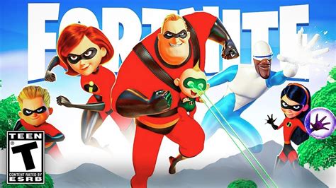 New Fortnite Disney Incredibles Coming Soon Youtube