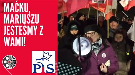 Solidarni z bezprawnie uwięzionym Maciejem Wąsikiem Małgorzata