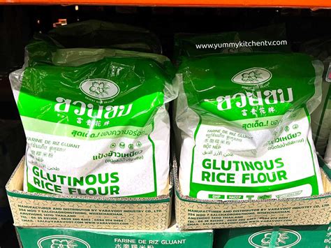 What Is Glutinous Rice Flour How Is It Used Yummy Kitchen