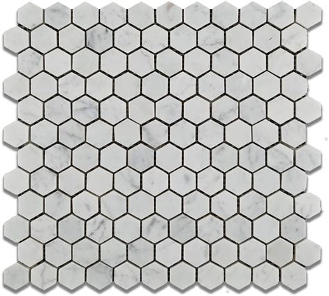 Buy Carrera Carrara Marble Tile Hexagon Inch Hex Bathroom Shower