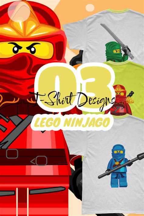 Lego Ninjago SVG T Shirt Designs Bundle MasterBundles