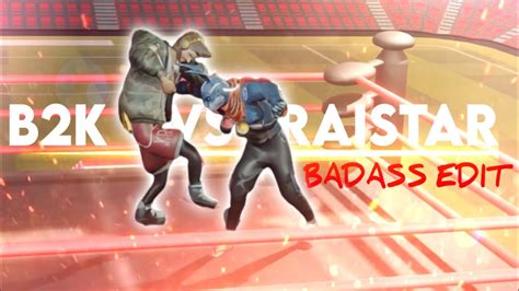 B2k Vs Raistar 3d Fight Animation Free Fire Max 3d Editing Free