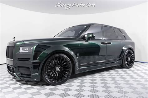 Used 2022 Rolls Royce Cullinan Suv Novitec Widebody Kit Anrky Wheels Shooting Star Headliner