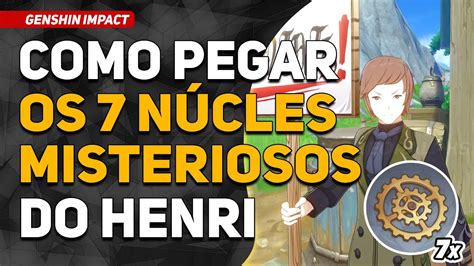 Localiza O Dos N Cleos Misteriosos Do Henri Genshin Impact Youtube