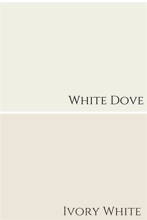 Ivory Color Vs White Paint | edu.svet.gob.gt