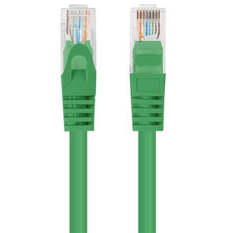 Ethernet Network Cable Utp Lanberg Cat Green Cm Cablematic