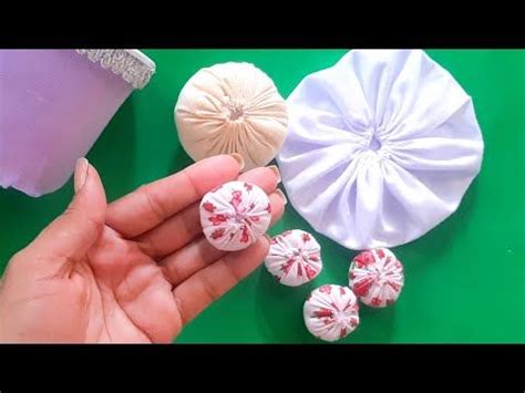 Fuxicos De Forma Diferente Em Pote De Margarina YouTube Floral Rings