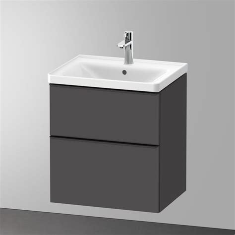 Duravit D Neo Waschtisch Mit Unterschrank Ausz Ge Graphit Matt Wt