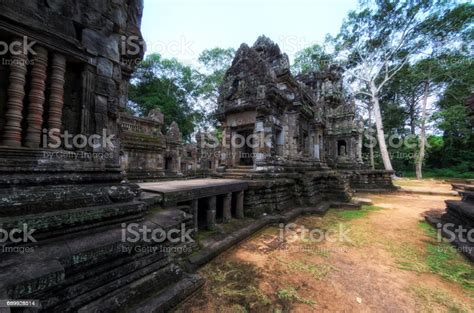 캄보디아 아시아 앙코르 사원 단지에 있는 차우 세이 테보다 사원 Unesco 조직된 단체에 대한 스톡 사진 및 기타 이미지