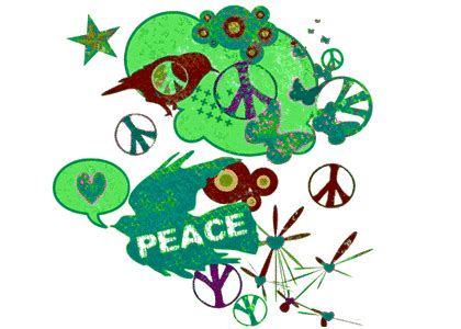 Peace And Love Gif - ClipArt Best