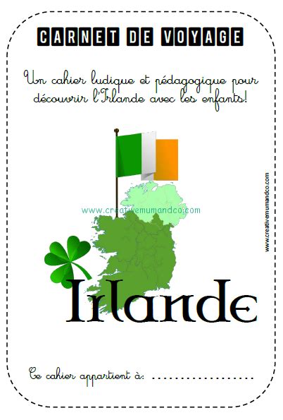 Carnet De Voyage Irlande Ludique Et P Dagogique Pdf