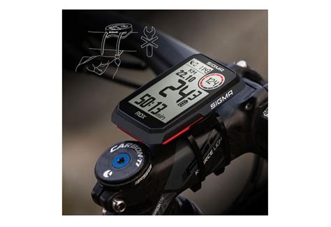 Compteur De Velo Sigma Rox Hr Set Gps Noir Noves Bikes