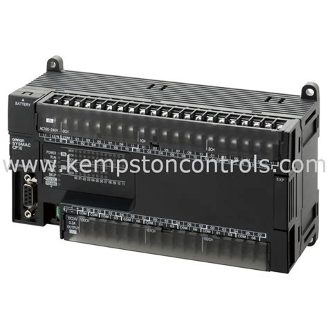 Omron Cp1e N60s1dt D Plc 24 Vdc Supply 36 X 24 Vdc Inputs 24 X Npn Outputs 0 3 A Rs 232c