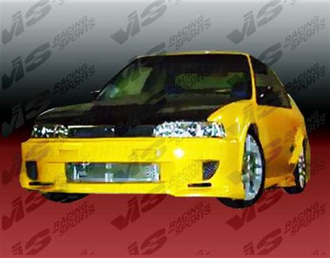 Honda Accord 2DR 4DR VIS Racing Strada F1 Front Bumper 90HDACC2DSF1