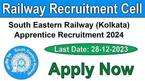 Railway RRC SER Kolkata Apprentice Recruitment 2024 For 1785 Posts