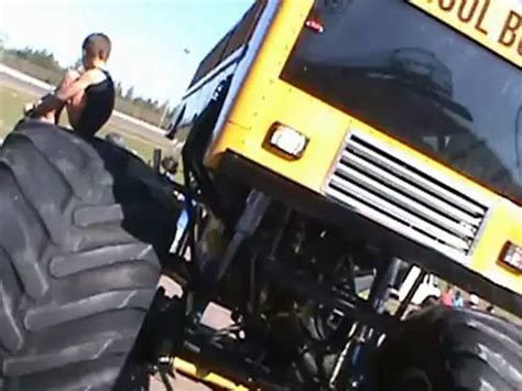 Cool Bus Monster Truck Wheelies Higher Education Video Dailymotion