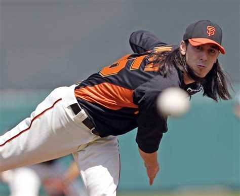 Tim Lincecum Sf Giants Sf 49ers San Francisco Giants