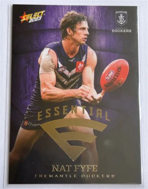 SELECT AFL FOOTY Stars 2023 NAT FYFE Fremantle Dockers Essential E27