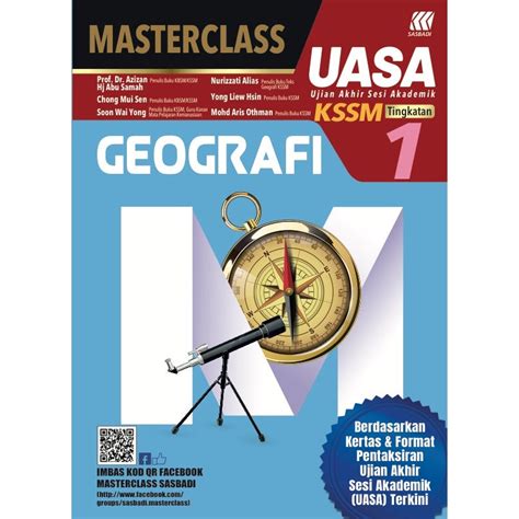 Sasbadi 2023 Rujukan Masterclass Uasa Kssm Geografi Tingkatan 1