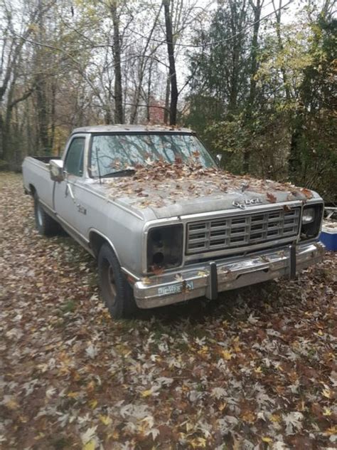 1985 Dodge D250 Project Truck For Sale Photos Technical Specifications Description