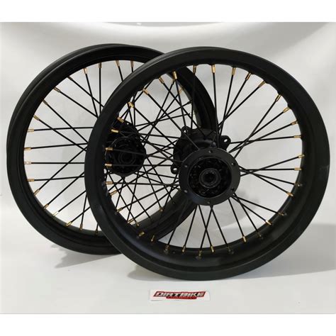 Jual VELG SUPERMOTO SET RING 17 KLX DTRACKER 150 UKURAN 300 350 17