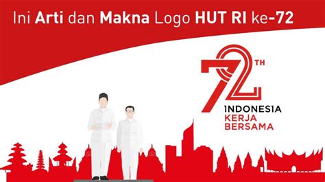 Yuk Kenali Makna Logo Hut Ke 72 Kemerdekaan Indonesia