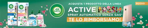 Cashback AIR WICK TI RIMBORSA ACTIVE FRESH ACQUA E SAPONE