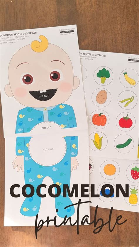 Free Printable Cocomelon Activty For Toddlers And Preschoolers To