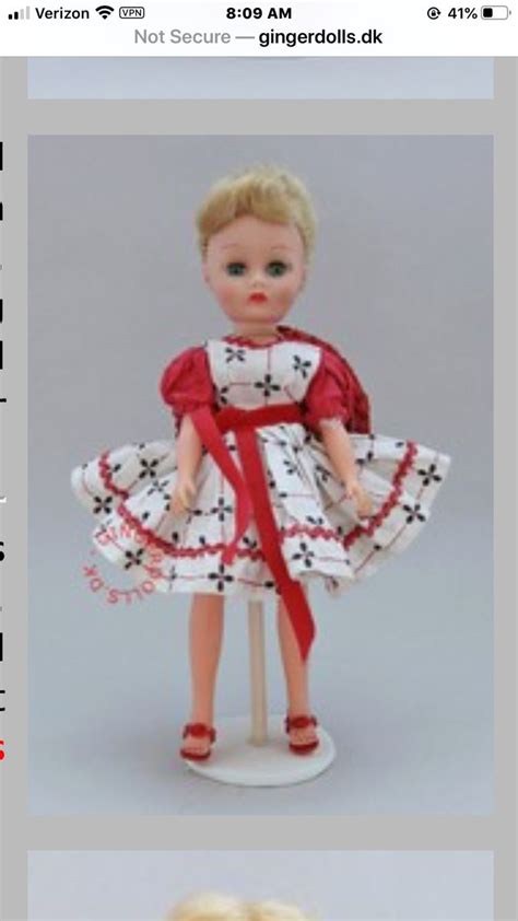 Pin By Rose Mary On 1950s Cosmopolitan Miss Ginger Doll Dolls 1950