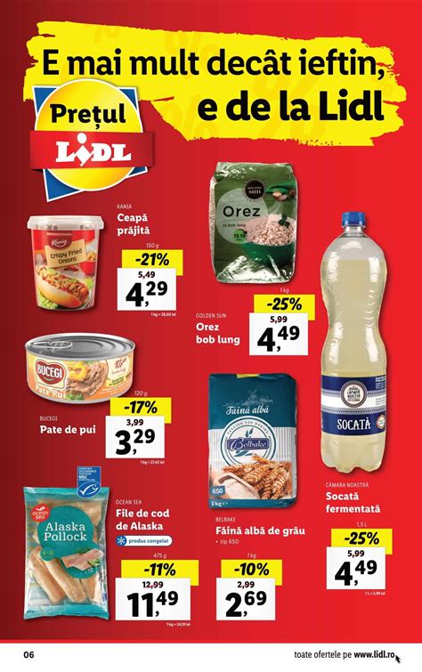 Oferte Lidl De Luni Octombrie Promotii Lidl Reduceri Online