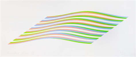 Bridget Riley Bridget Riley Untiled Wave Screenprint Signed