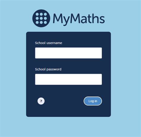 Logging In To Mymaths Mymaths Help And Support