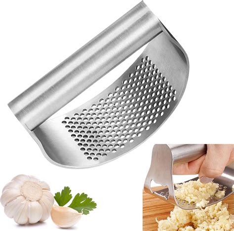 Amazon Generic Stainless Steel Garlic Presser New Garlic