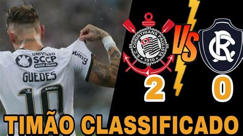 MELHORES MOMENTOS DE CORINTHIANS 20 REMO TIMÃO CLASSIFICA NOS