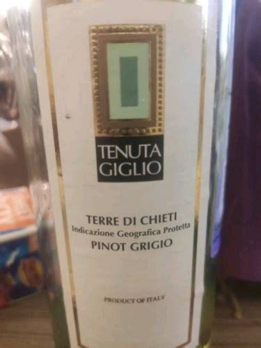 Tenuta Giglio Pinot Grigio Vivino US