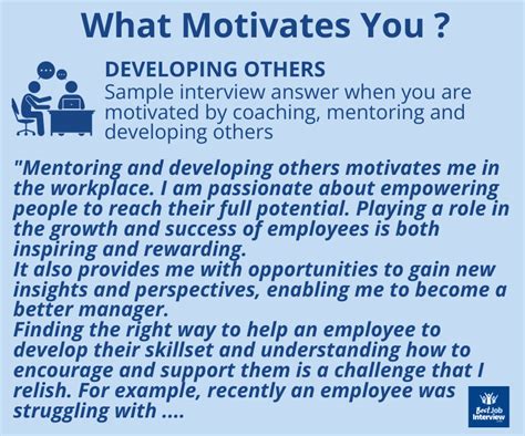 What Motivates You Interview Question And Example Answers Artofit