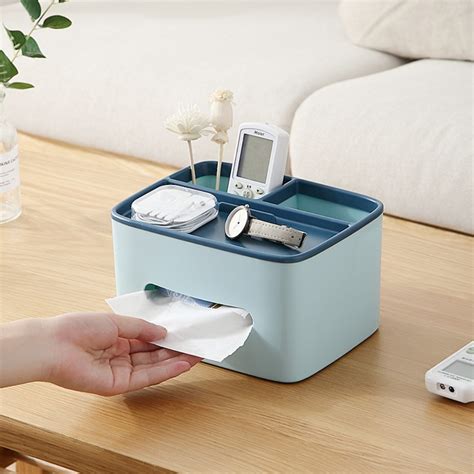 Bihaosi Kotak Tisu Multifungsi Storage Organizer Tissue Box BS205