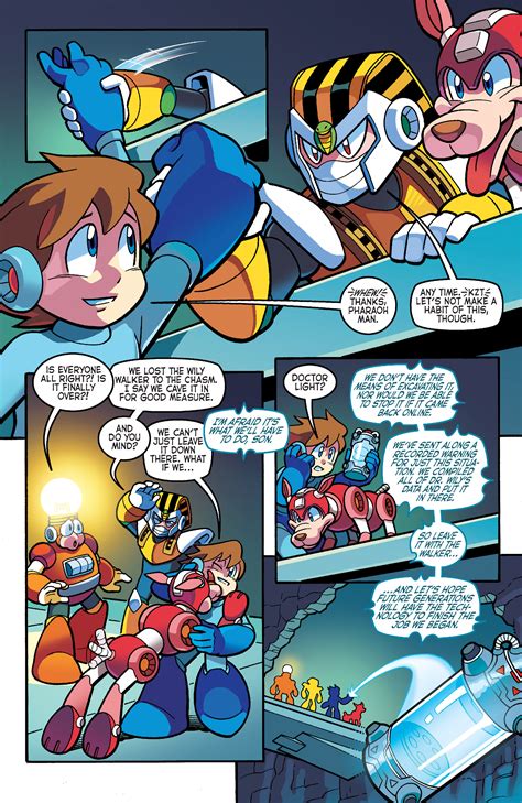 Read Online Mega Man Comic Issue